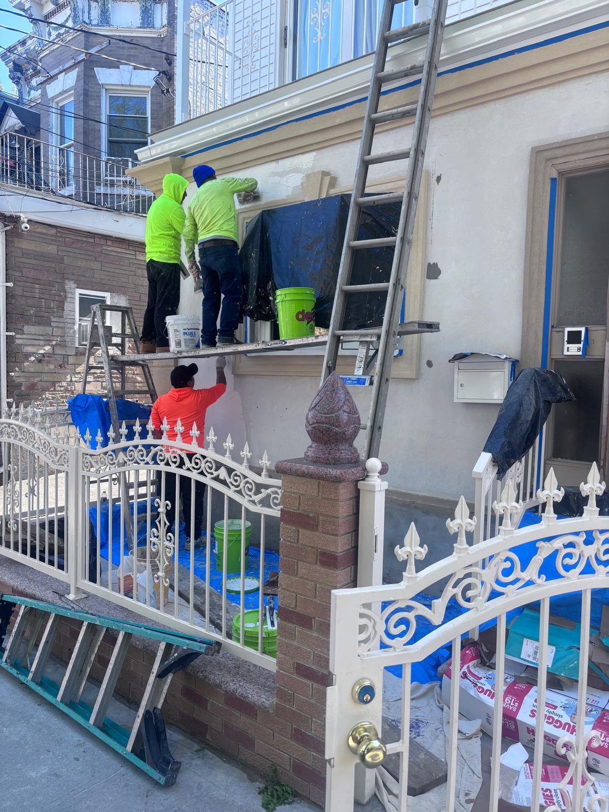 Stucco and exterior restoration in New York