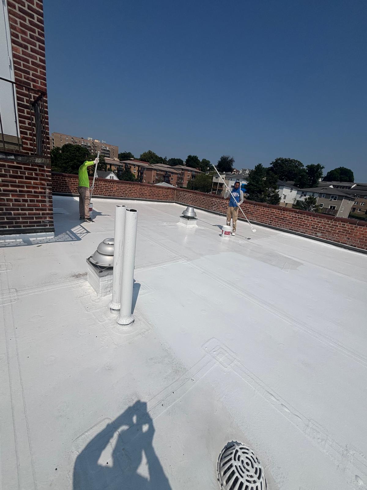 Roof coating and waterproofing work in New York